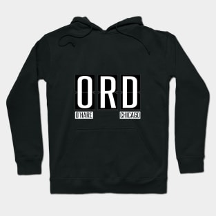 ORD - O'Hare Chicago IL Airport Code Souvenir or Gift Shirt Hoodie